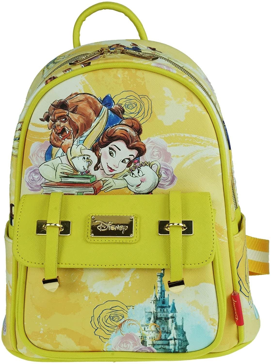 Beauty and the Beast 11" Vegan Leather Mini Backpack