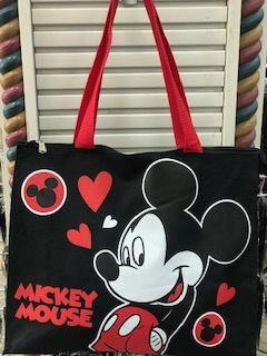 BLACK CASUAL MK TOTE