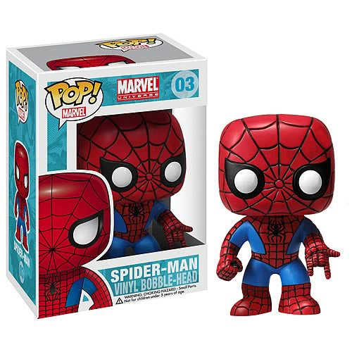 Spider-Man Marvel Bubble Head figure Funko Pop