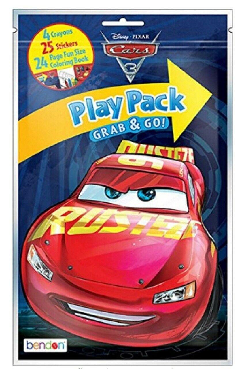 Cars 3 Grab N Go Play Pack Bulk
