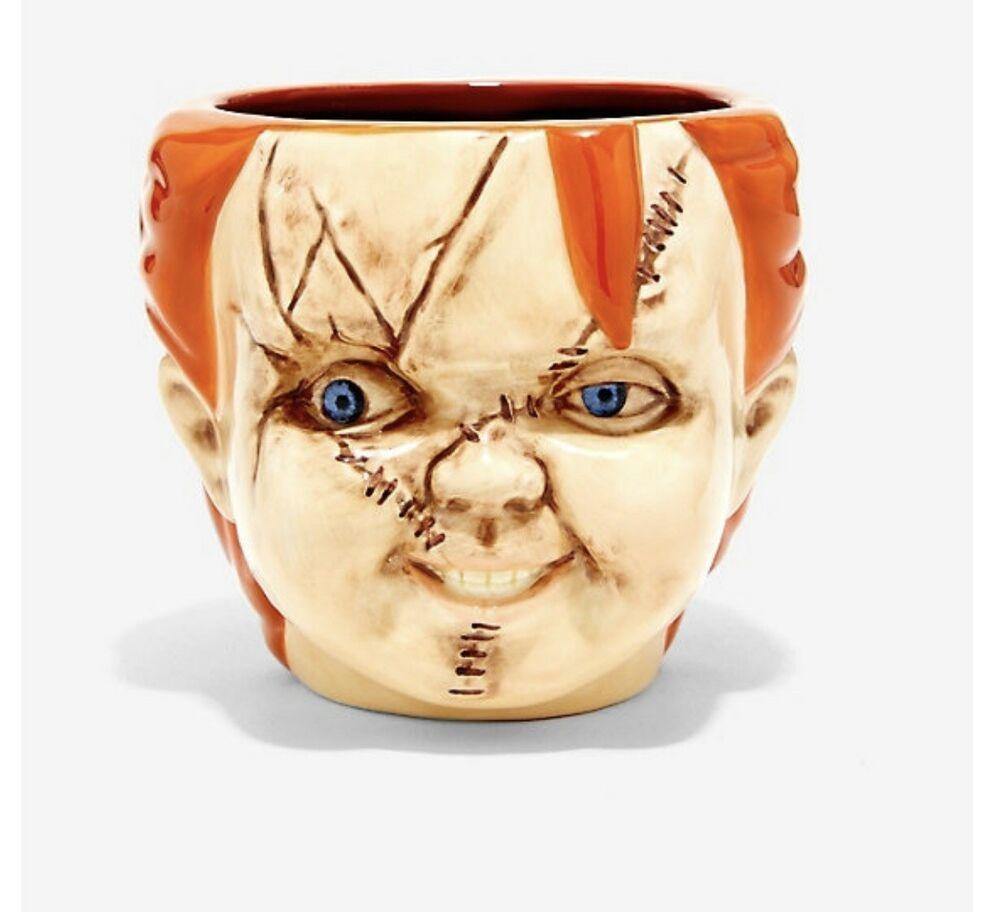 Child's Play Chucky 3D Sculpted Ceramic Mug
