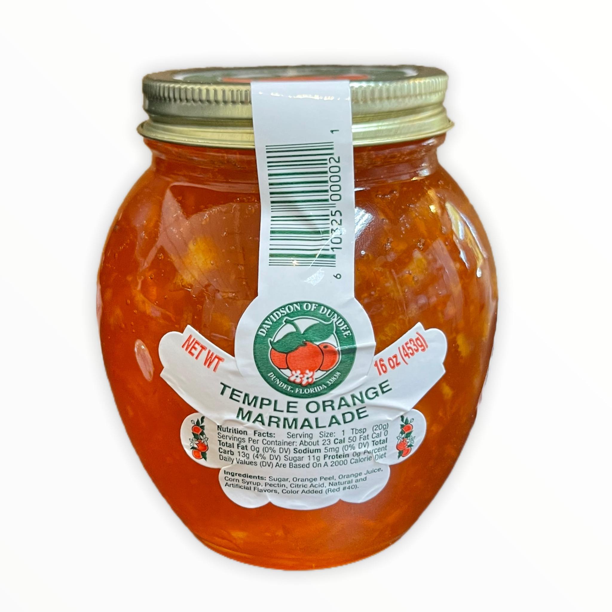Davidson of Dundee Temple Orange Marmalade 16oz (5 Pack)