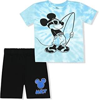 Disney 2 Pack Mickey Mouse Tie Dyed Short Sleeve