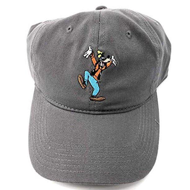 Disney Adult Goofy Character Grey Baseball Cap Hat