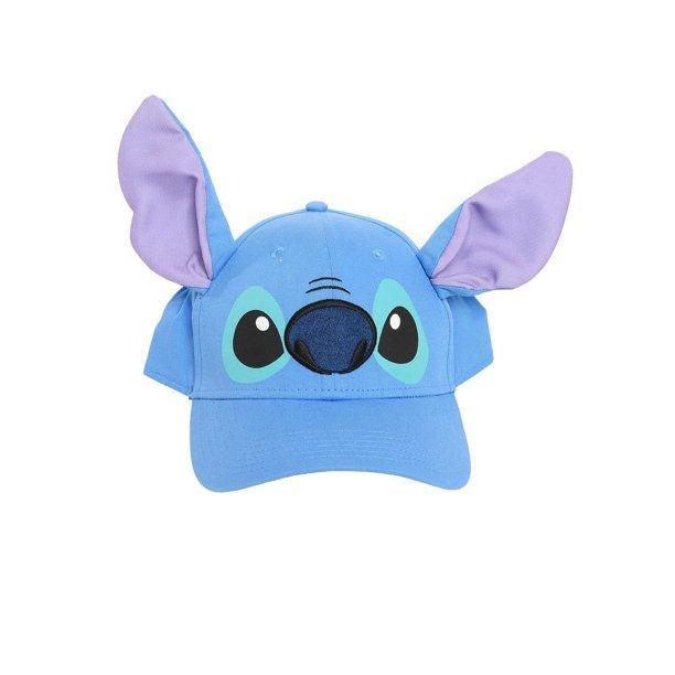 Disney Adult Stitch Baseball Hat 3D Ears Blue