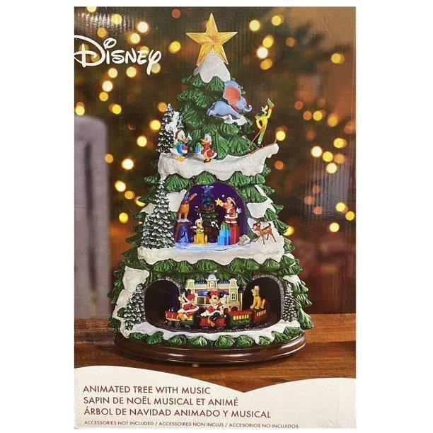 Disney Animated Christmas Tree 17" Inch with 8 Holiday Songs