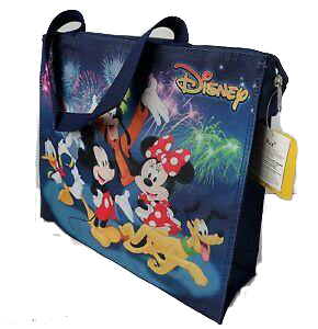 Disney Castle Large Shopper Tote - Navy