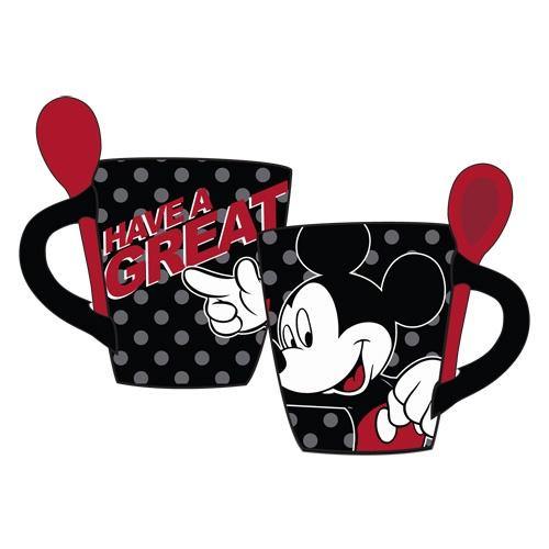 Disney Great Day Mickey Spoon Mug