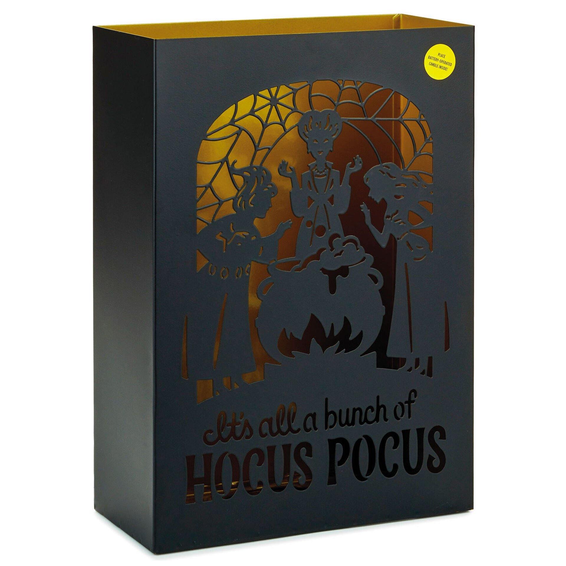 Disney Hocus Pocus Sanderson Sisters Metal Luminary Lantern