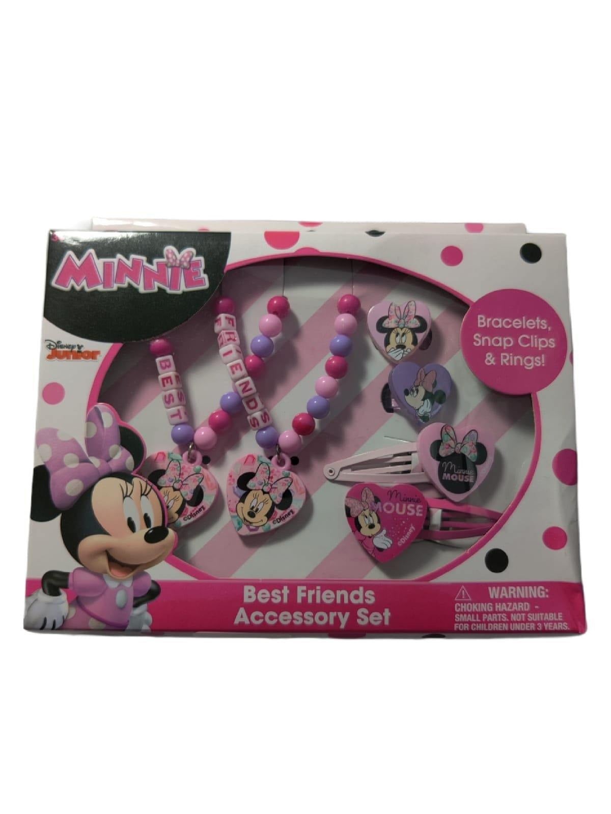 Disney Junior Minnie Mouse Bestfriend Accessory & Jewelry Box Set