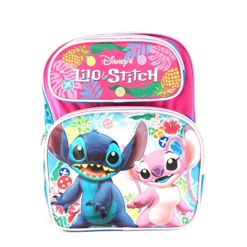 Disney Lilo and Stitch 14" Girls/Boys Large School Backpack