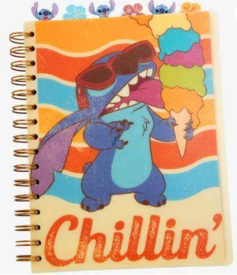 Disney Lilo & Stitch Chillin' Tab Journal