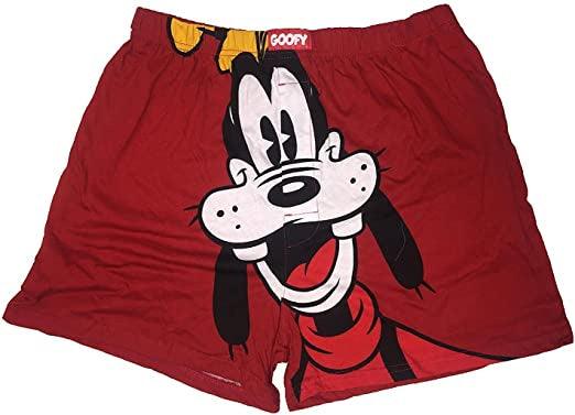Disney Mens Boxer Shorts Classic Goofy Face