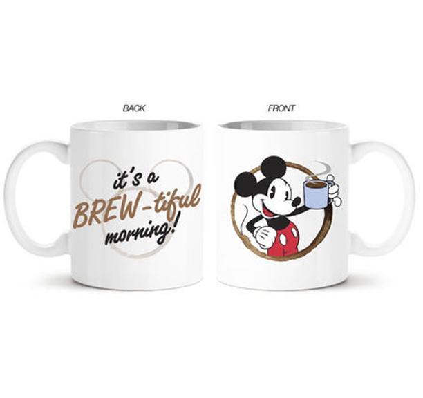 Disney Mickey Brewtiful Morning 20oz Ceramic Mug