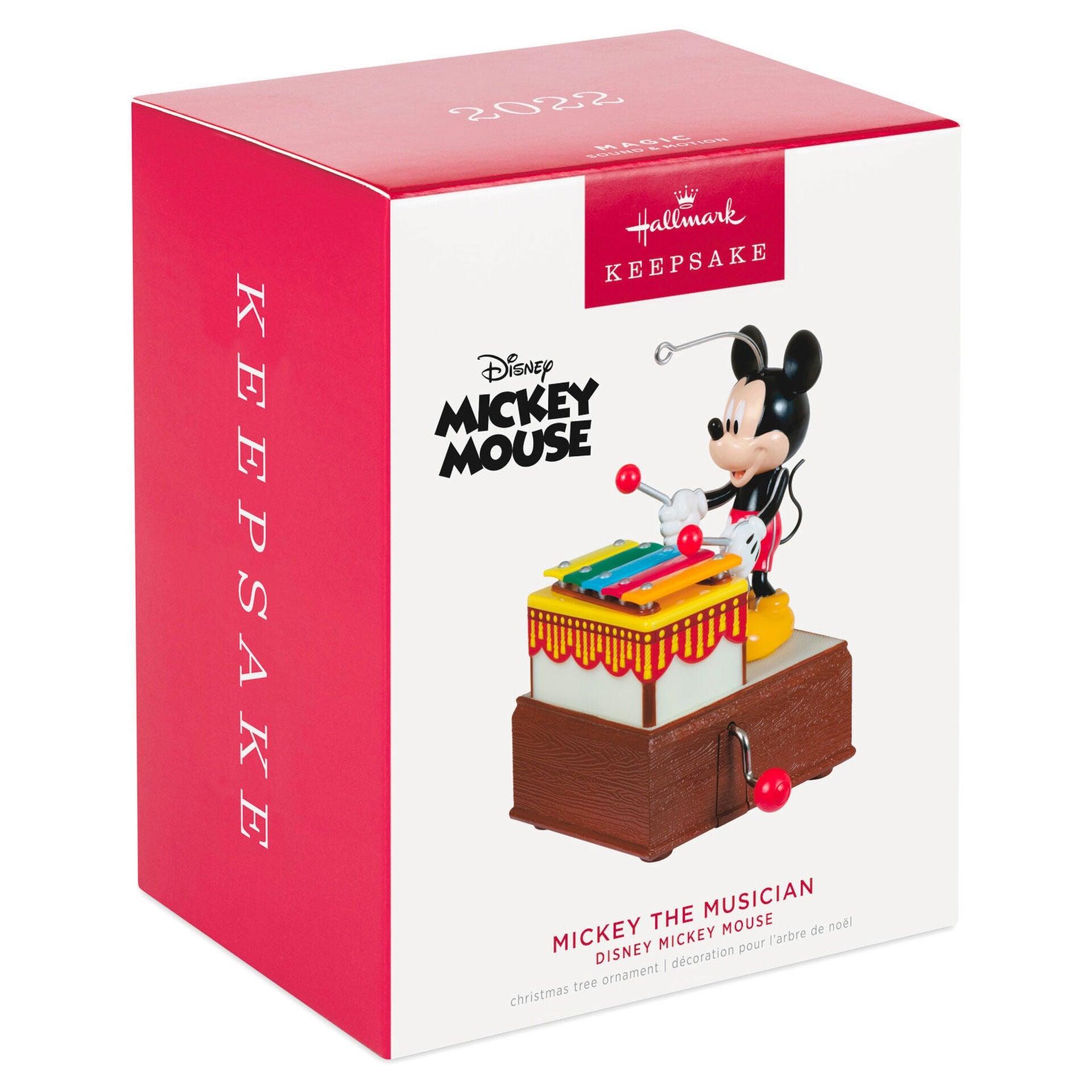 Disney Mickey Mouse Mickey the Musician Musical Ornament With Motion