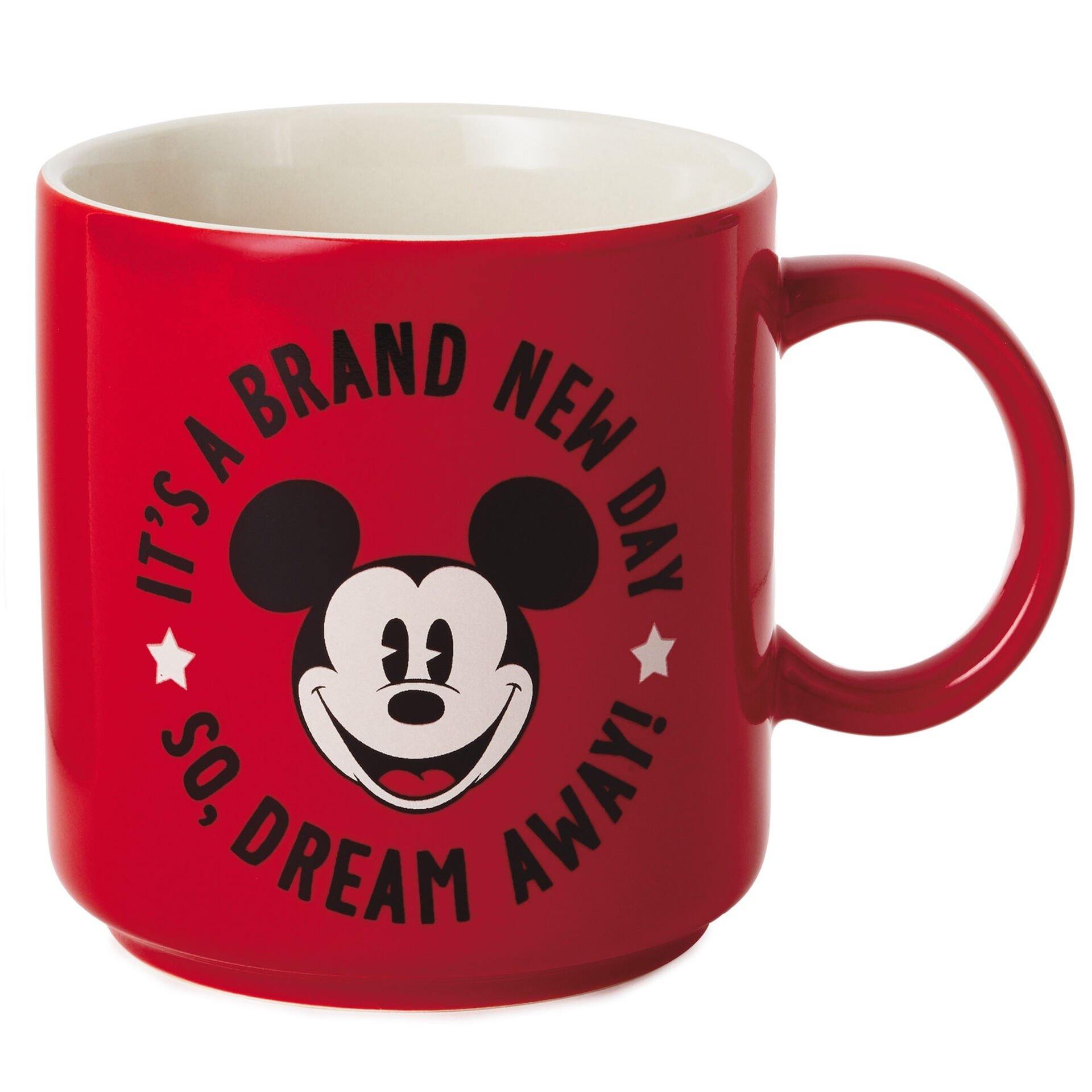 Disney Mickey Mouse New Day Mug, 15 Oz.