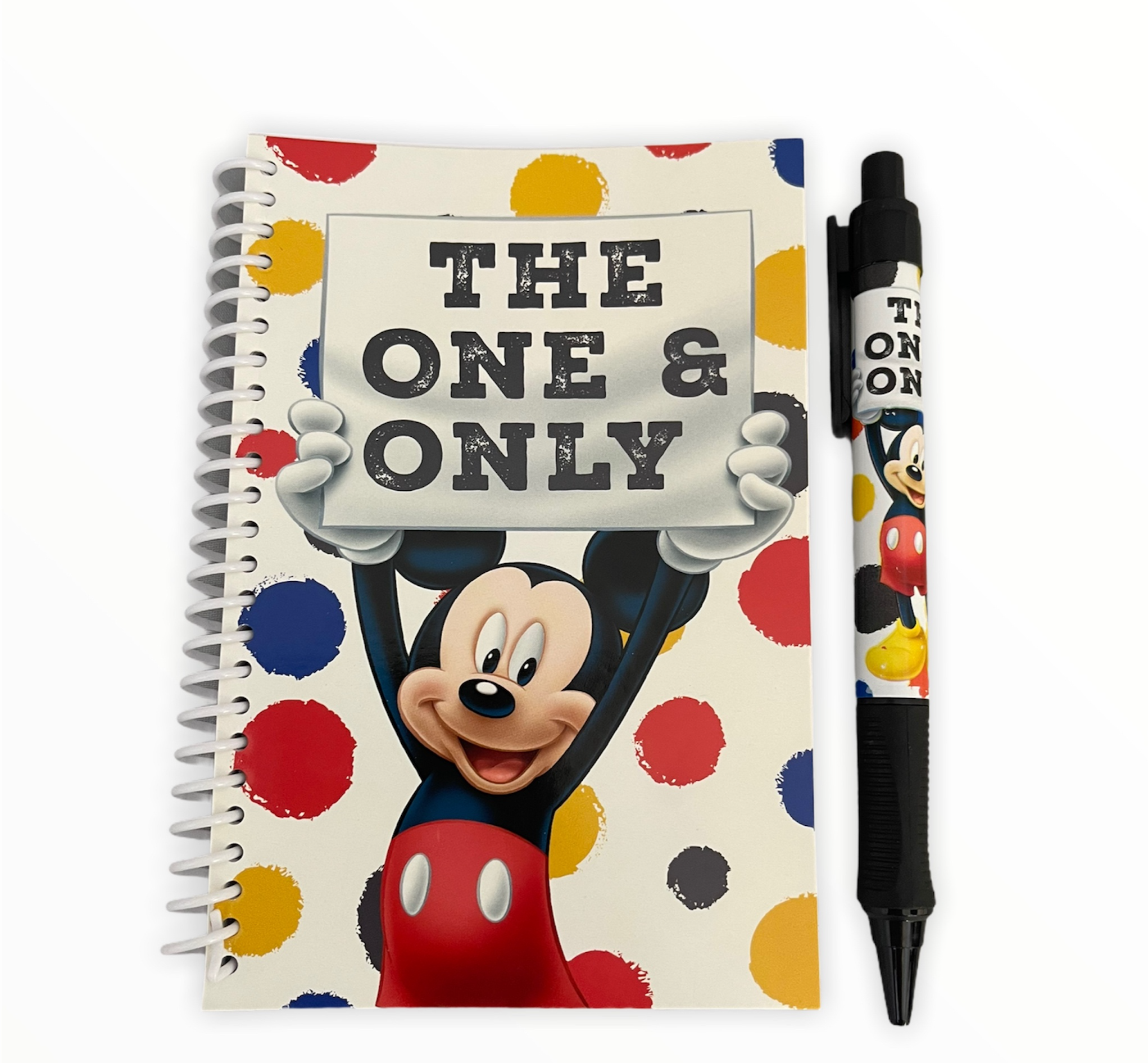 Disney Mickey The One & Only Autograph Book With Pen