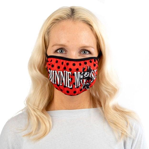 Disney Minnie Mouse Adjustable Adult Size Face Cover