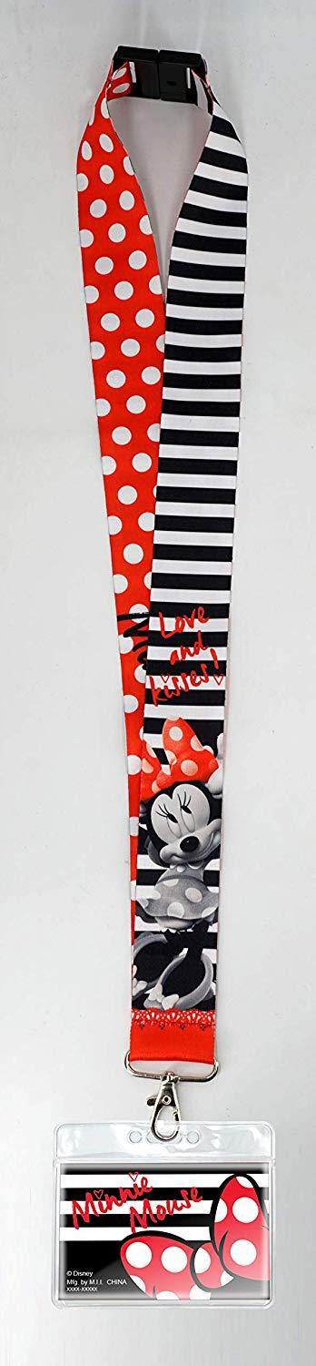Disney Minnie Mouse Deluxe Lanyard Card Holder