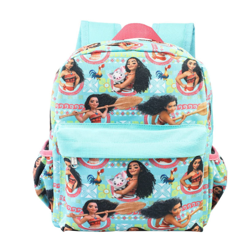 Disney Moana Allover Print 16 inch Girls Large Backpack