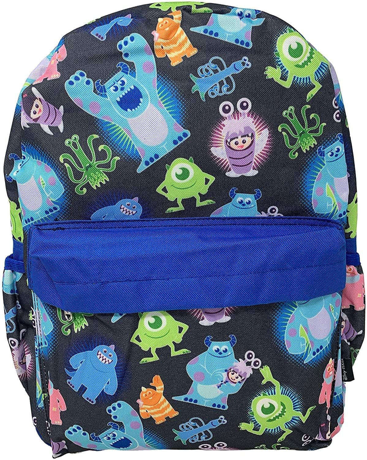 Disney Monsters Inc Allover Print Backpack