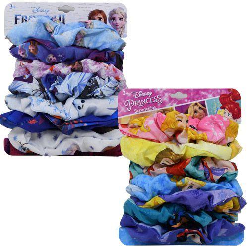 Disney Princess 7 Pack of Scrunchies