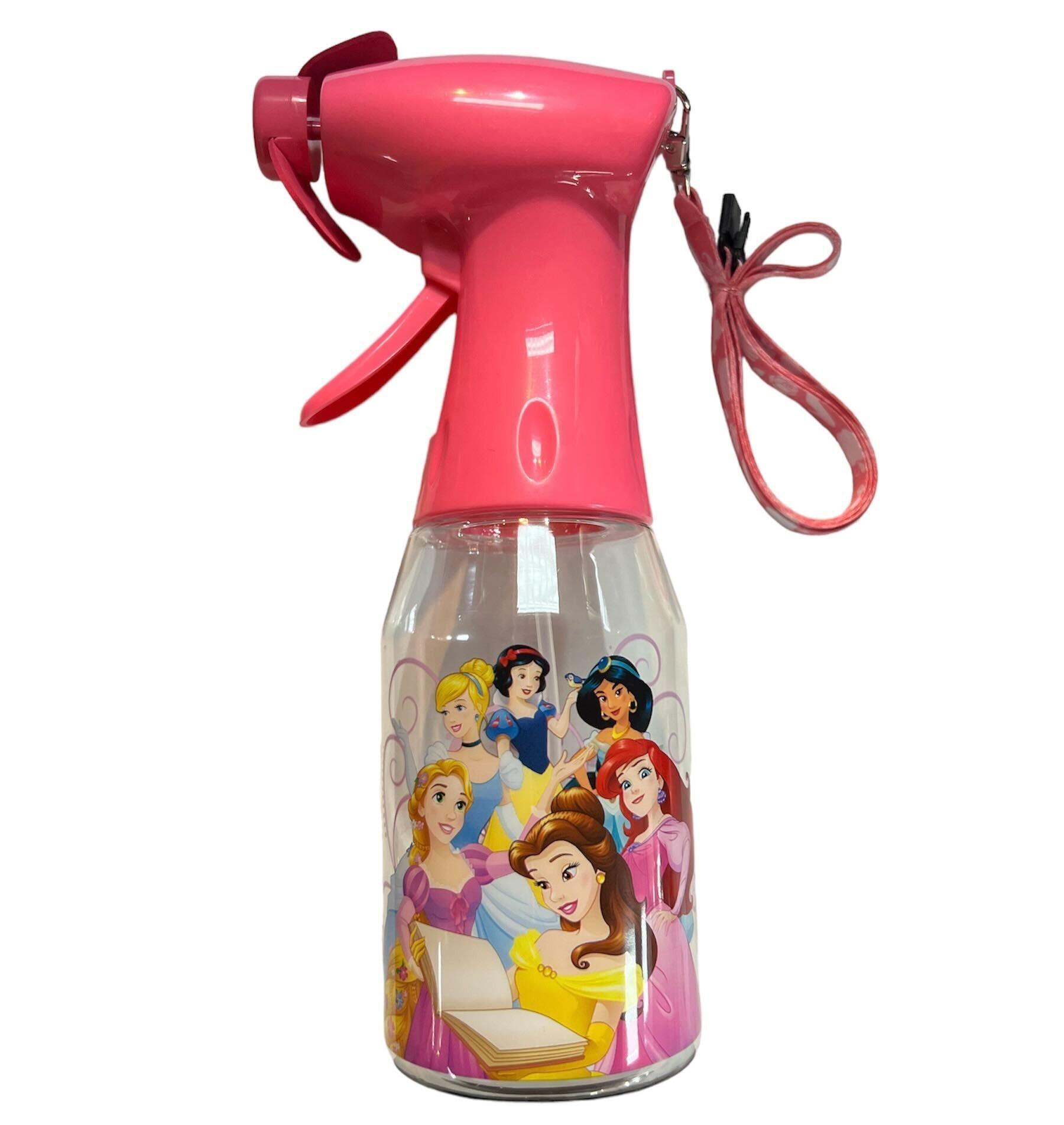 Disney Princess Misting Fan W/ Lanyard Pink