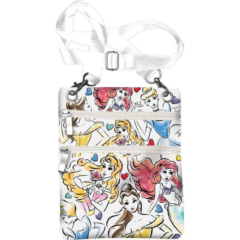 Disney Princess Passport Bag , White