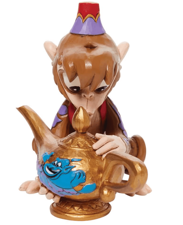 Disney Traditions Aladdin Abu W/Genie Lamp