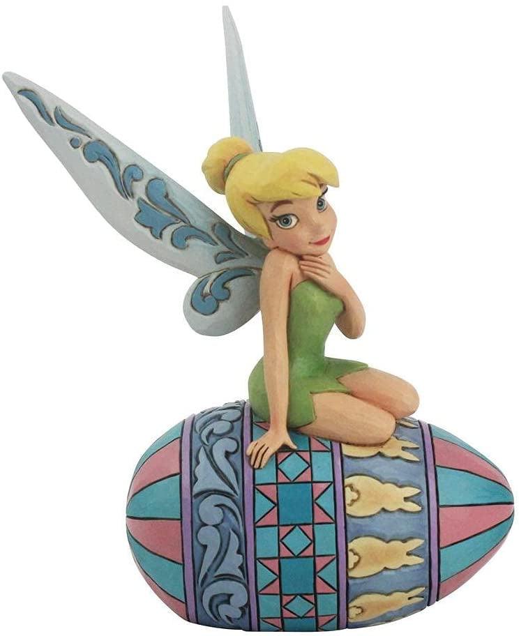 Disney Traditions Tinker Bell on Easter Egg Figurine