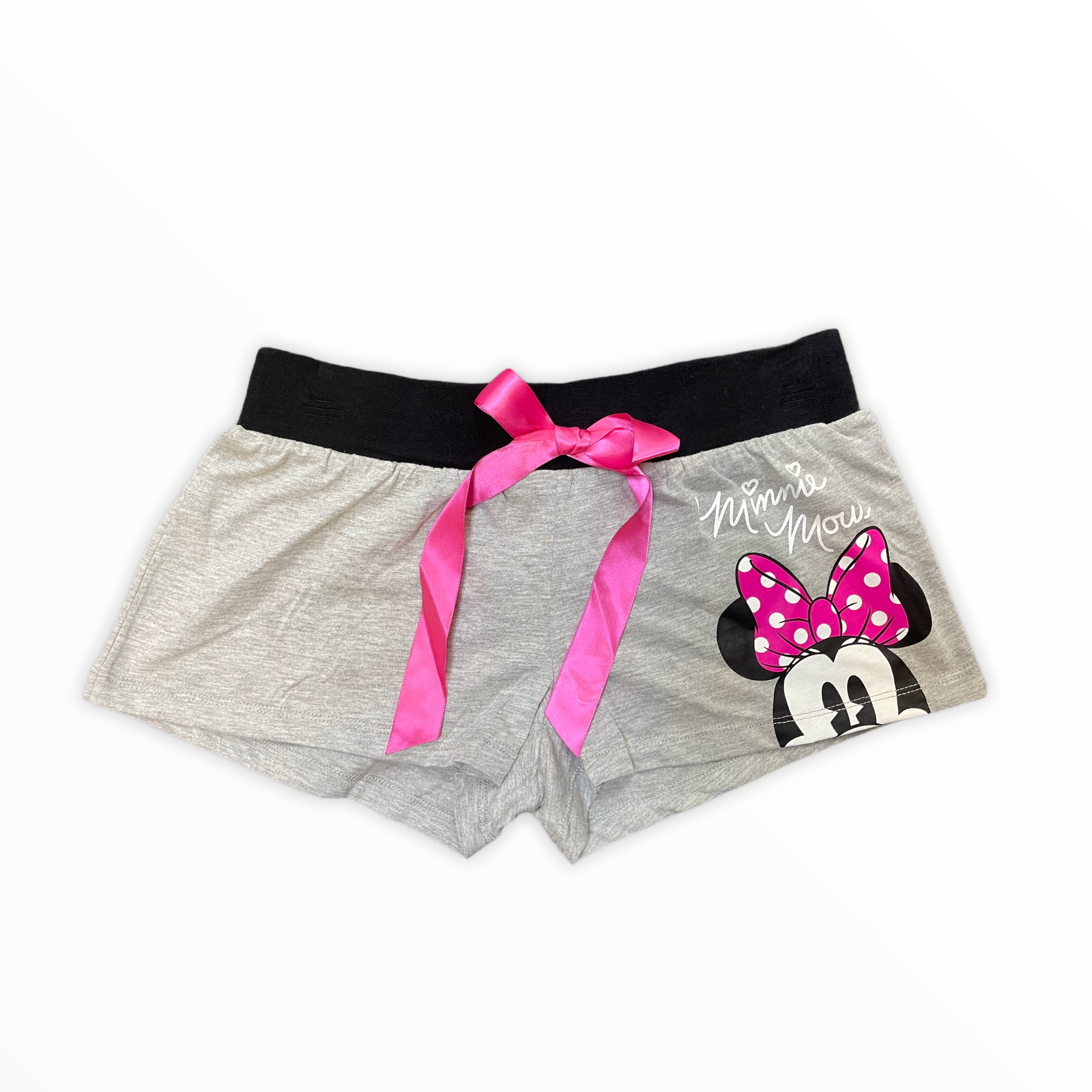 Disney Womens' Minnie Mouse Short Peeking Pajama Shorts