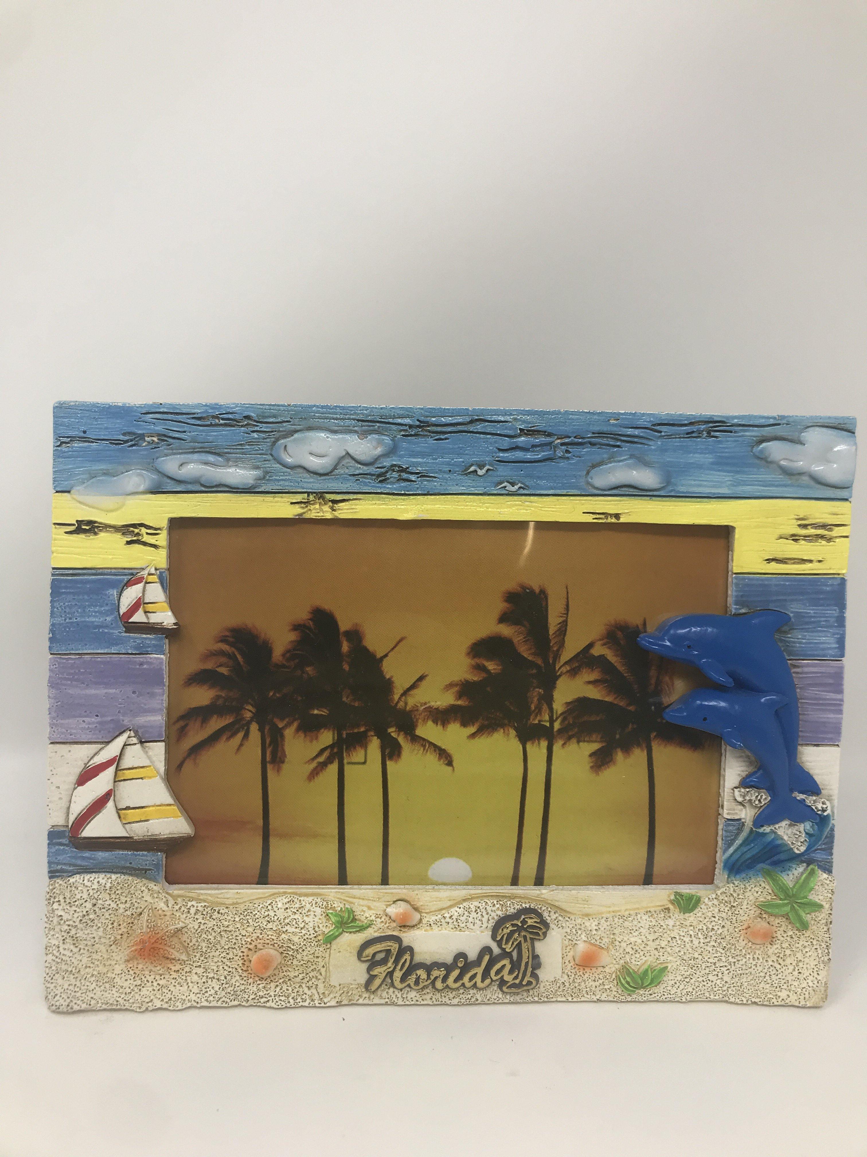 Dolphin Florida Photo Frame 4"X6"