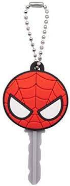Spiderman Kawaii Soft Touch Pvc Key Holder