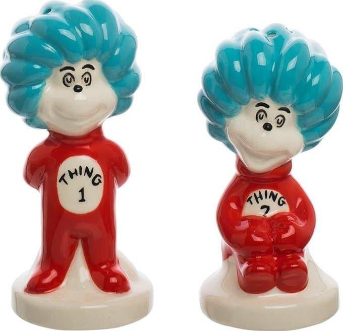 Dr. Seuss Thing 1&2 Salt &Pepper Shaker