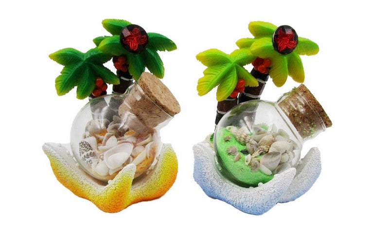Globe Poly Palm tree 8.6 cm