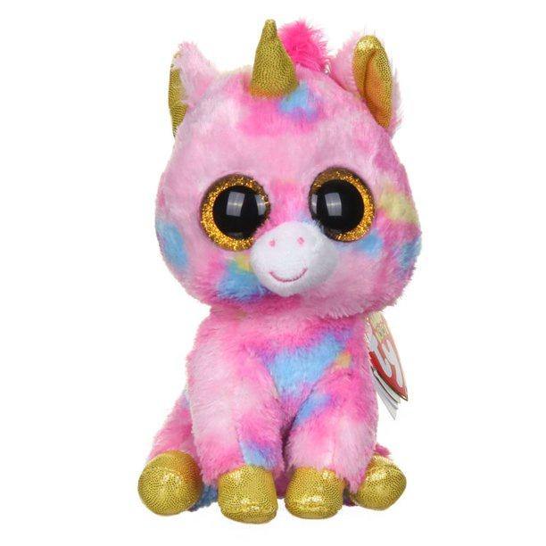 Fantasia Multicolor Unicorn Plush 13"