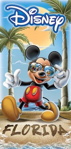 FL MICKEY MOUSE SUNGLASS TOWEL