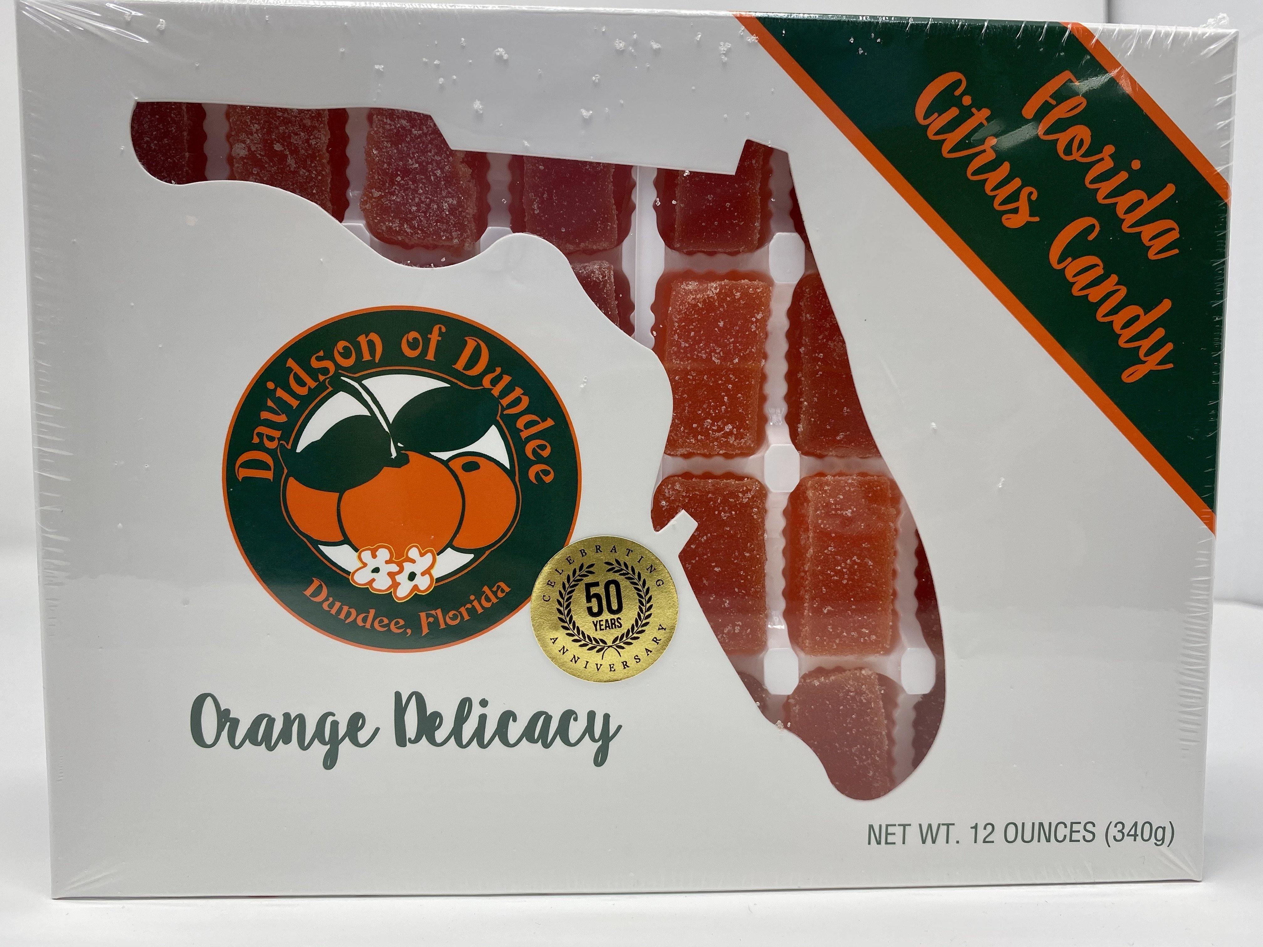Florida Citrus Candy - Orange Delicacy 12 Oz