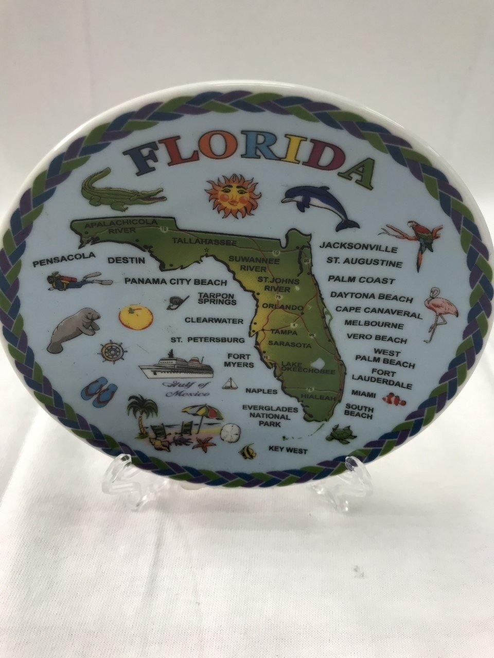 FLORIDA MAP PLATE 5