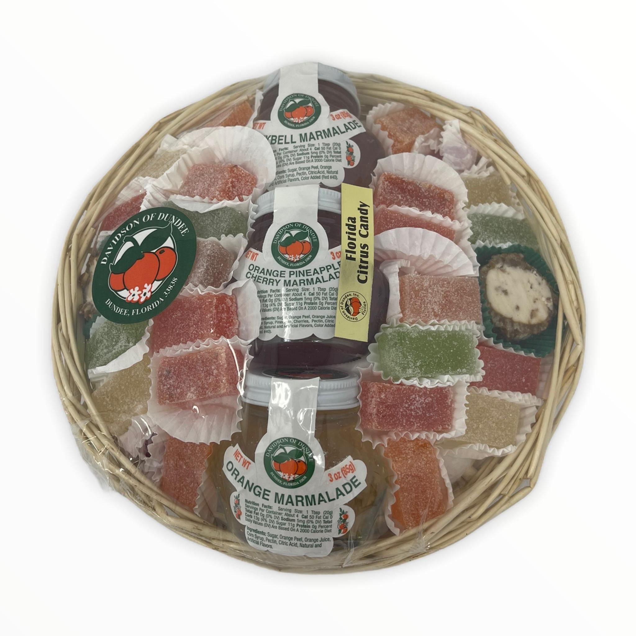 Florida Marmalades and Candies Basket #1501