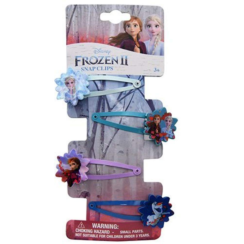 Frozen 2 Hair Snaps with Motifs Hair Accessories 4 pcs