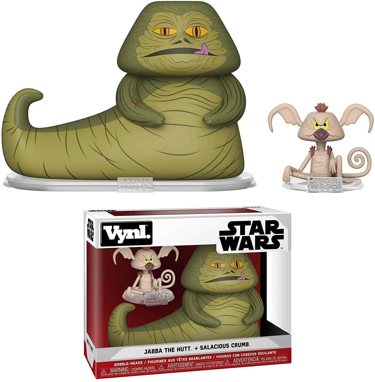 Funko Pop! Arcade Vinyl Star Wars: Jabba And Salacious Crumb, Vinyl Figures