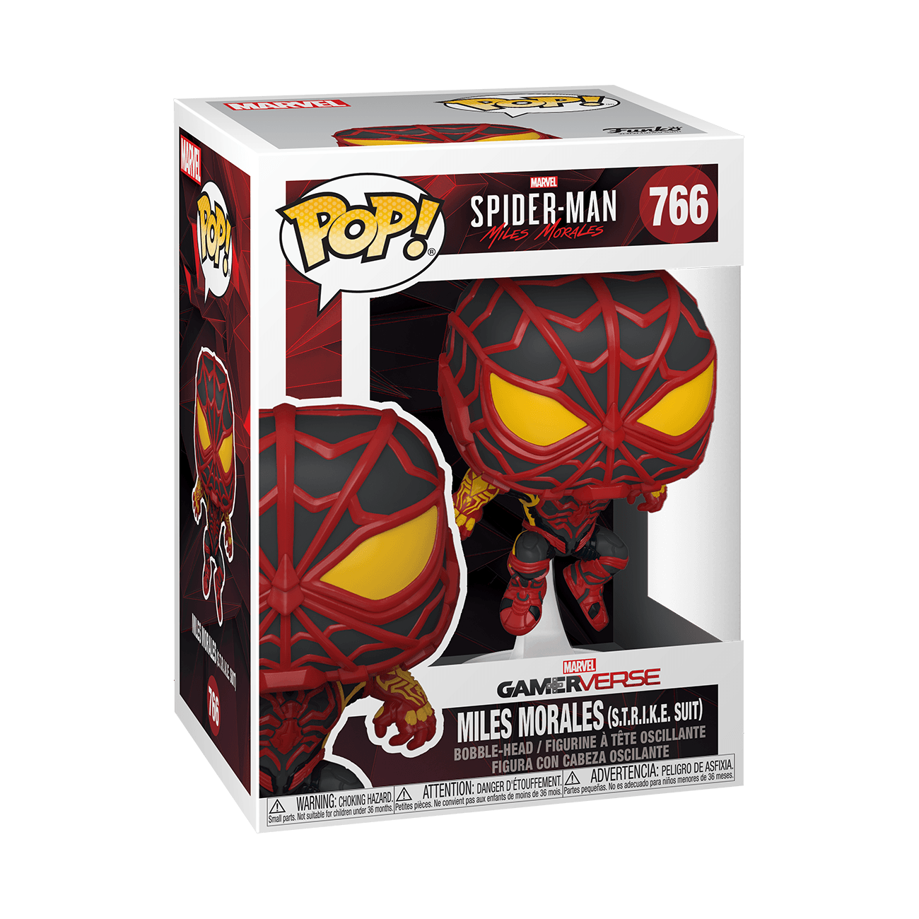 Funko Pop Figure Spider-Man Miles Morales S.T.R.I.K.E. Suit