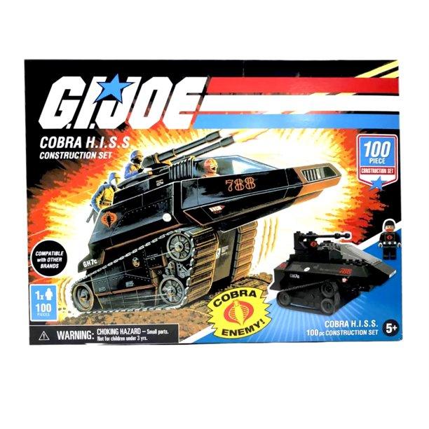 GI Joe Cobra HISS Tank with Mini Figure 100pc Set
