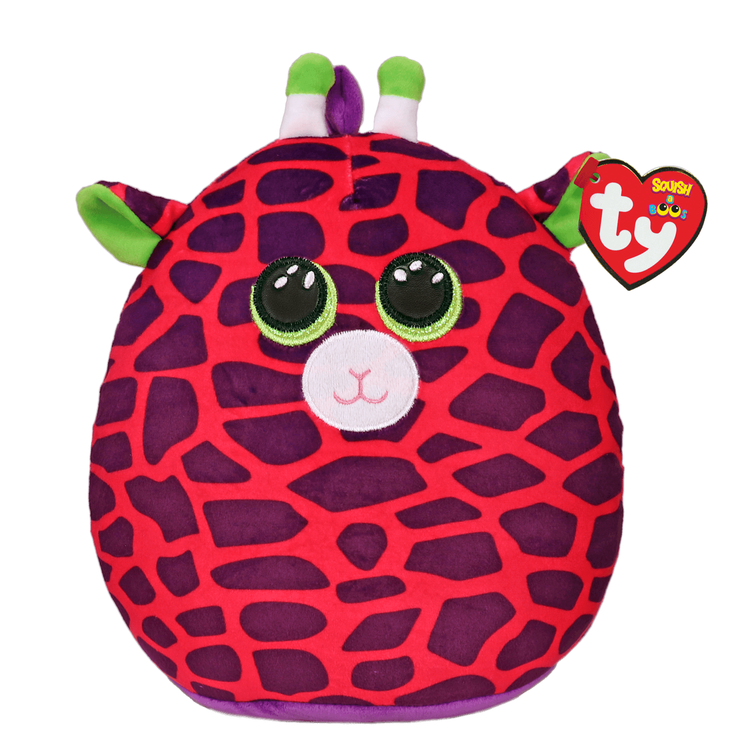 Gilbert - Pink Giraffe Medium Squish