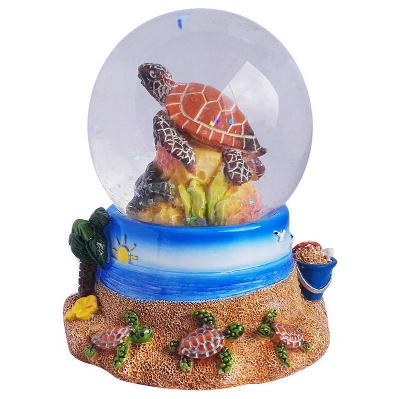 Globe-Poly Trtl/Bch Base 65Mm