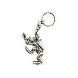 Goofy Pewter Metal Keychain