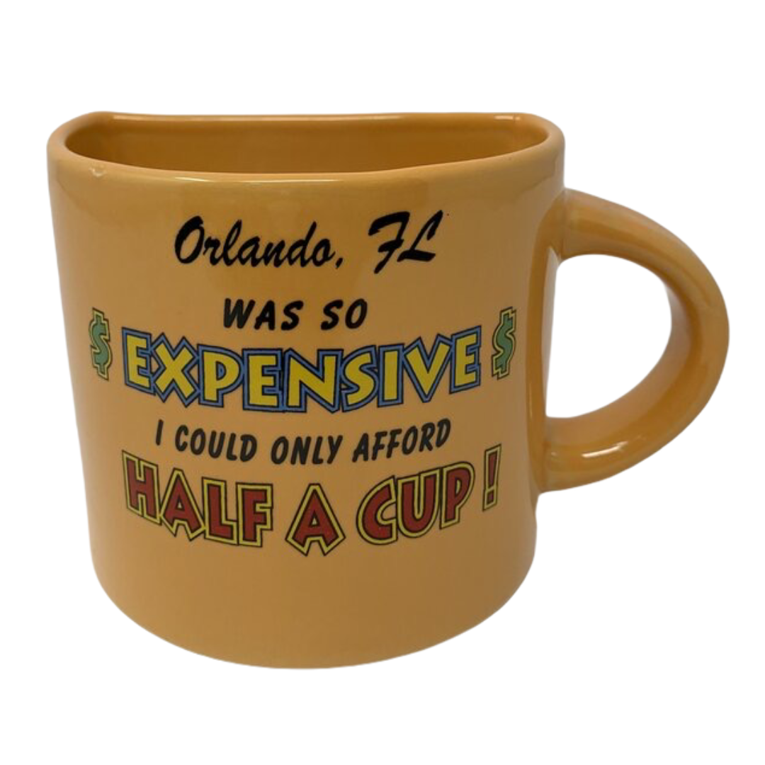 HALF A CUP MUG