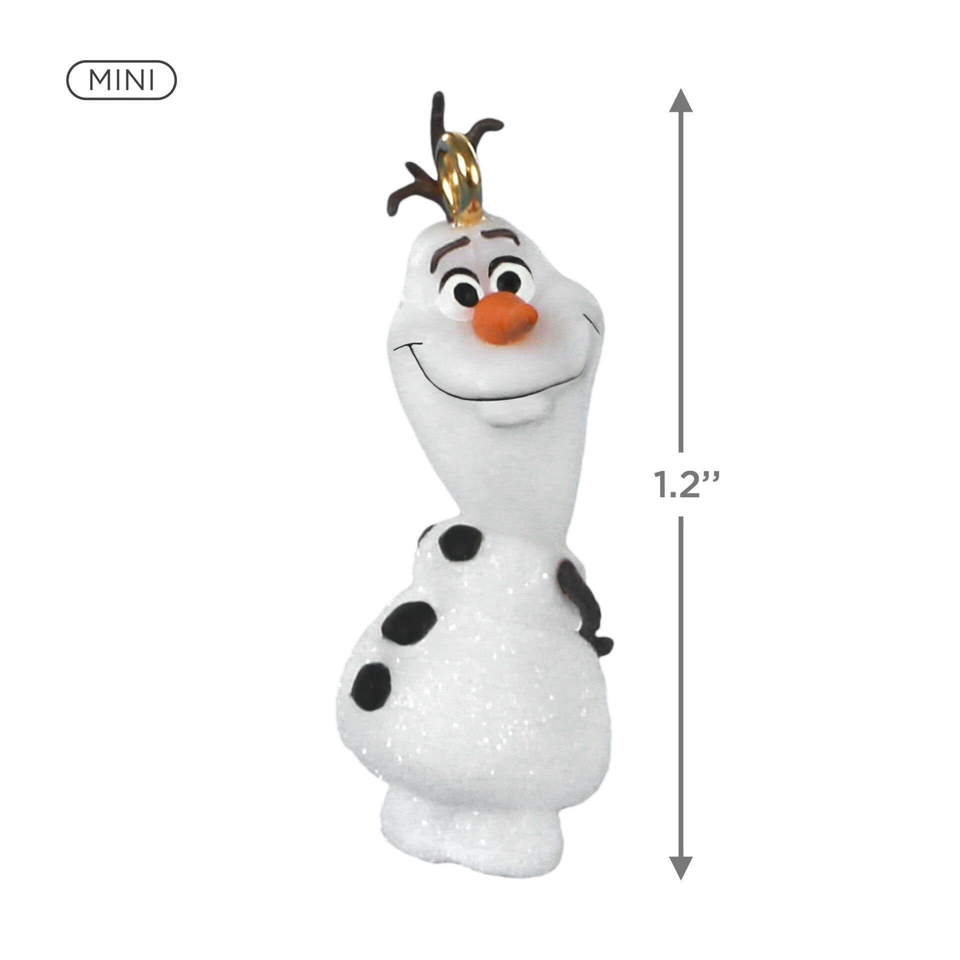 Hallmark 2020 Mini Disney Frozen 2 Olaf Ornament, 1.2"