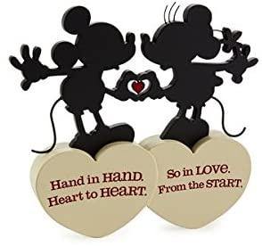 Hallmark Disney Mickey and Minnie Love Silhouette